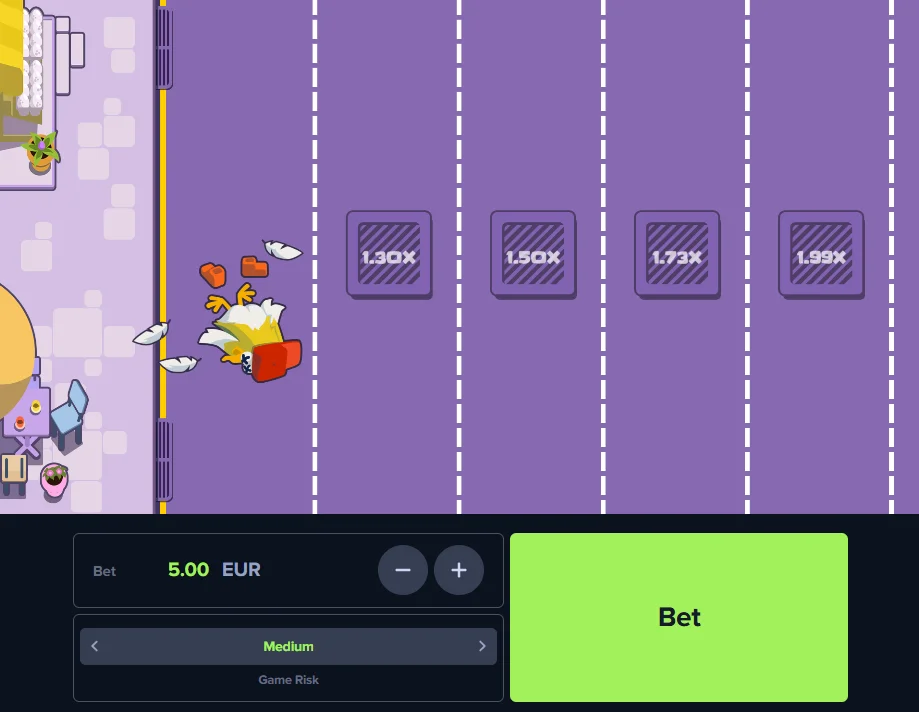  Chicken Cross road game