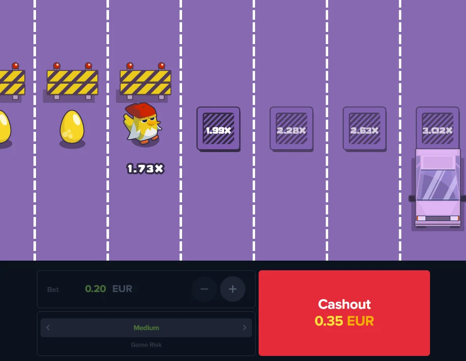 Chicken Cross game
