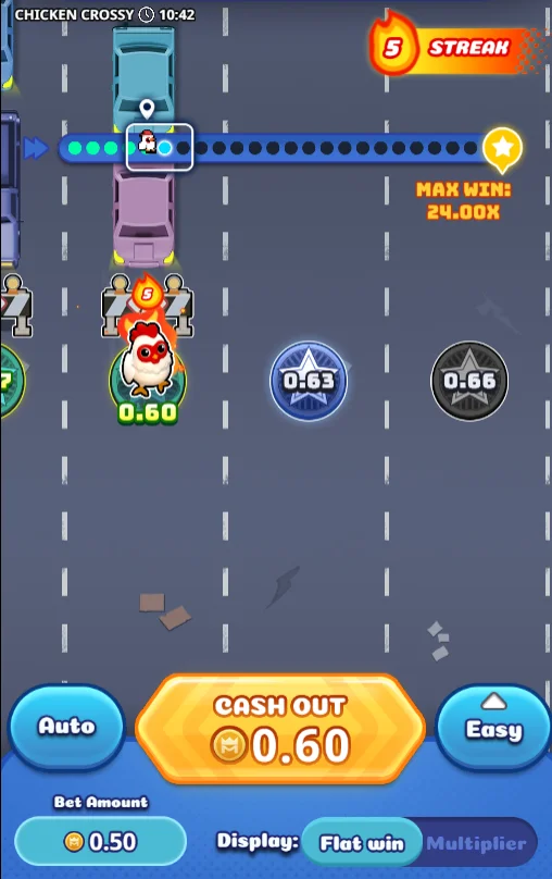 Chicken Crossy game demo