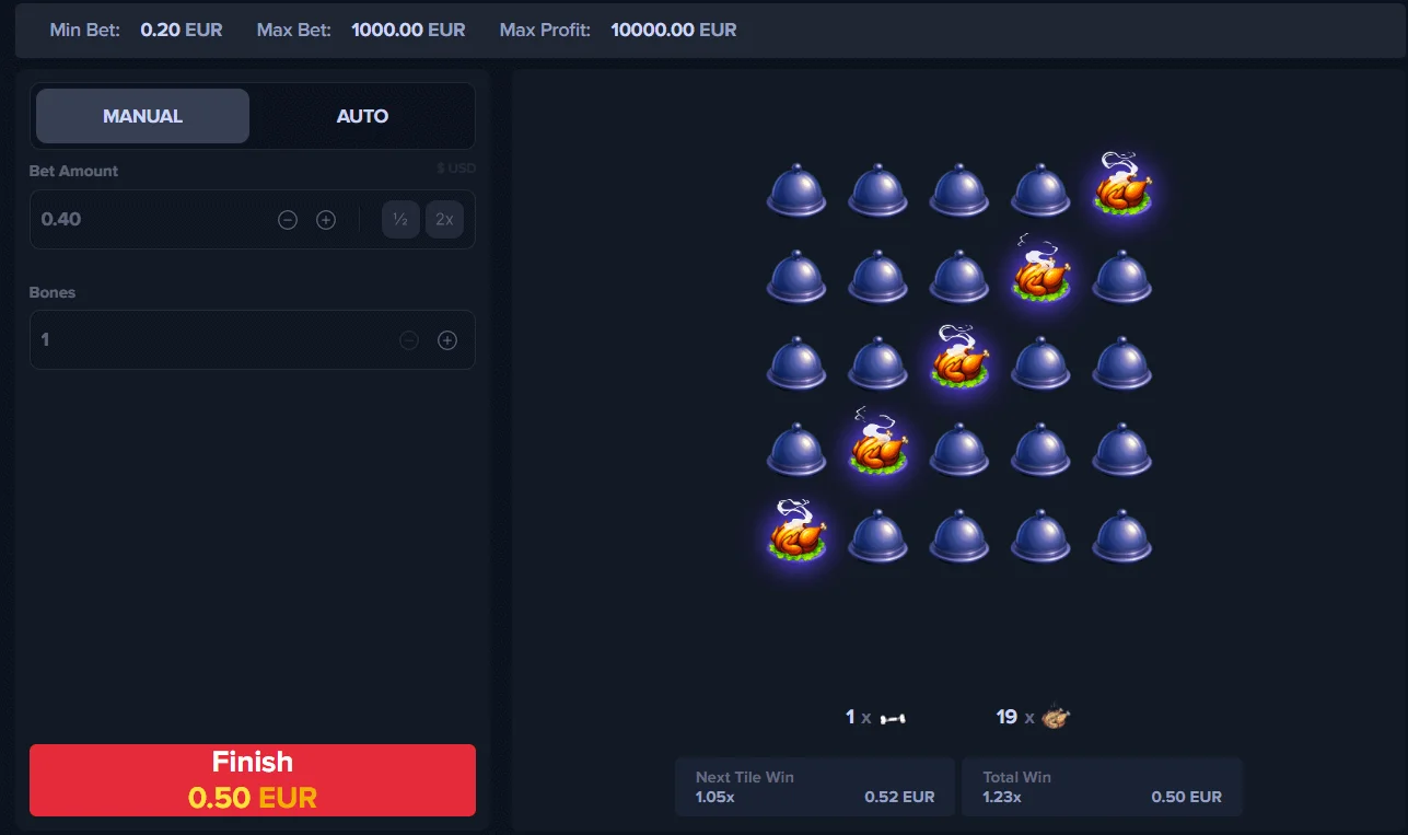 MyStake Chicken 2 casino game