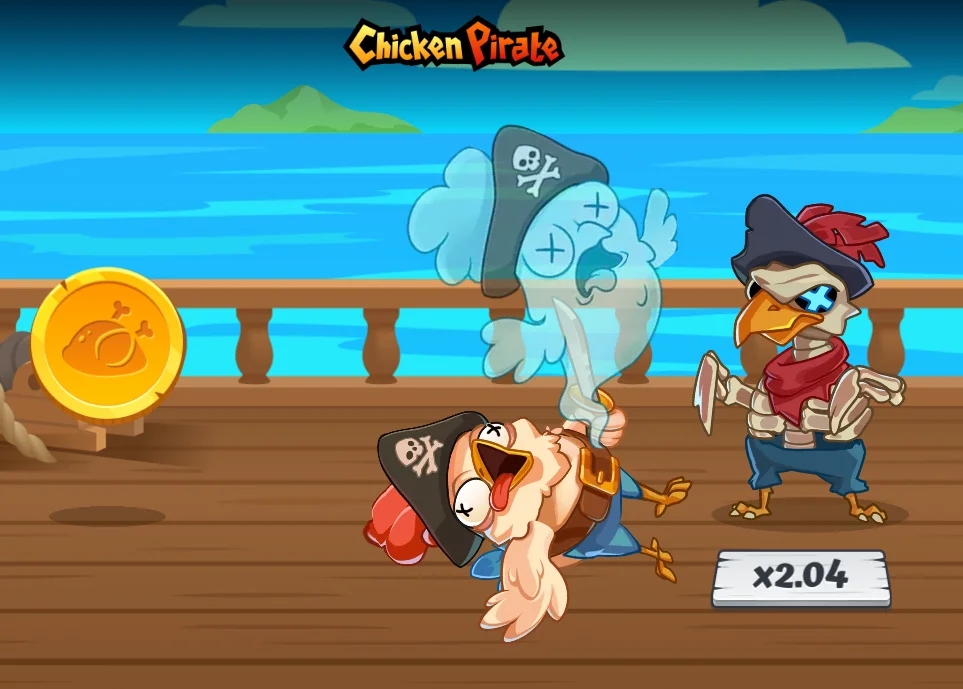 Chicken Pirate game