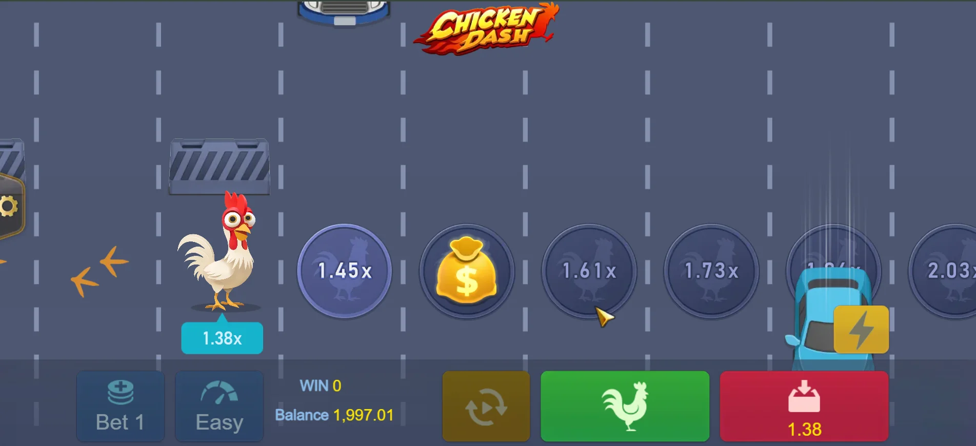 Chicken Dash casino