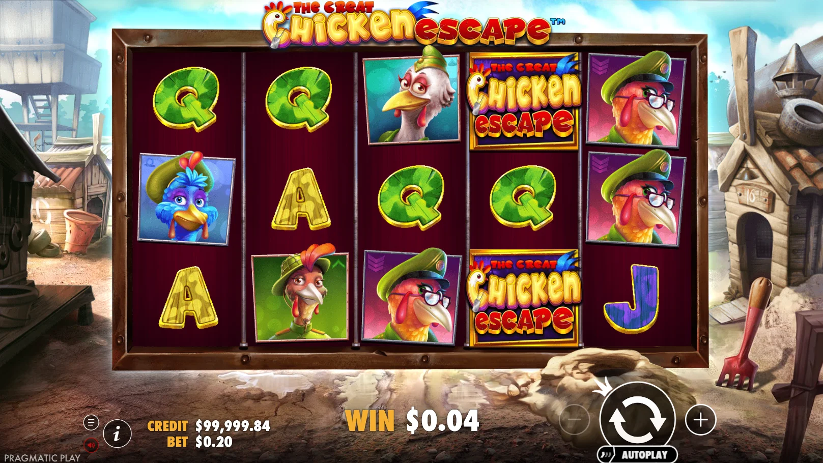 The Great Chicken Escape game