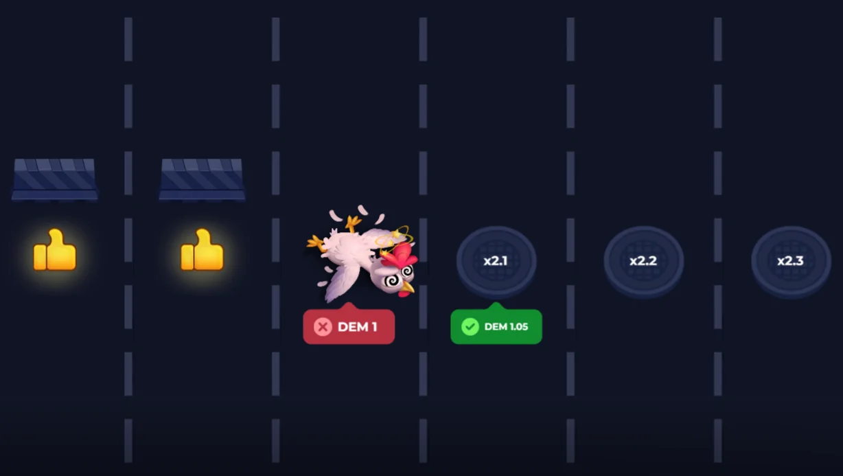 Uncrossable Rush demo
