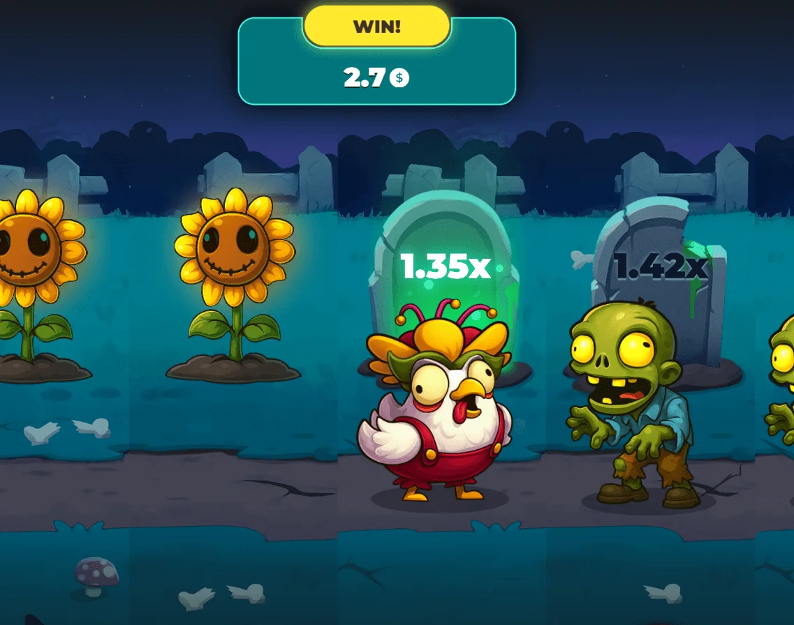 Chicken vs Zombies casino