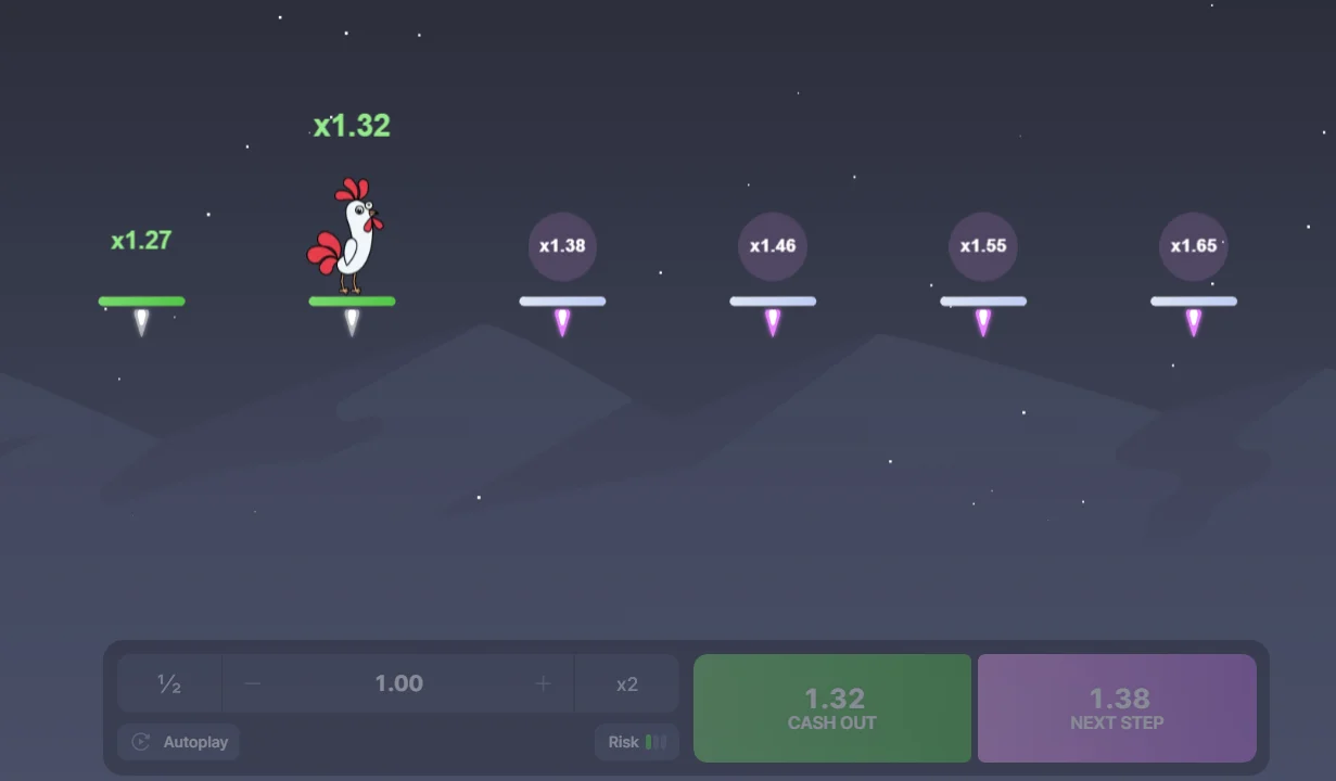 Rooster Run casino game