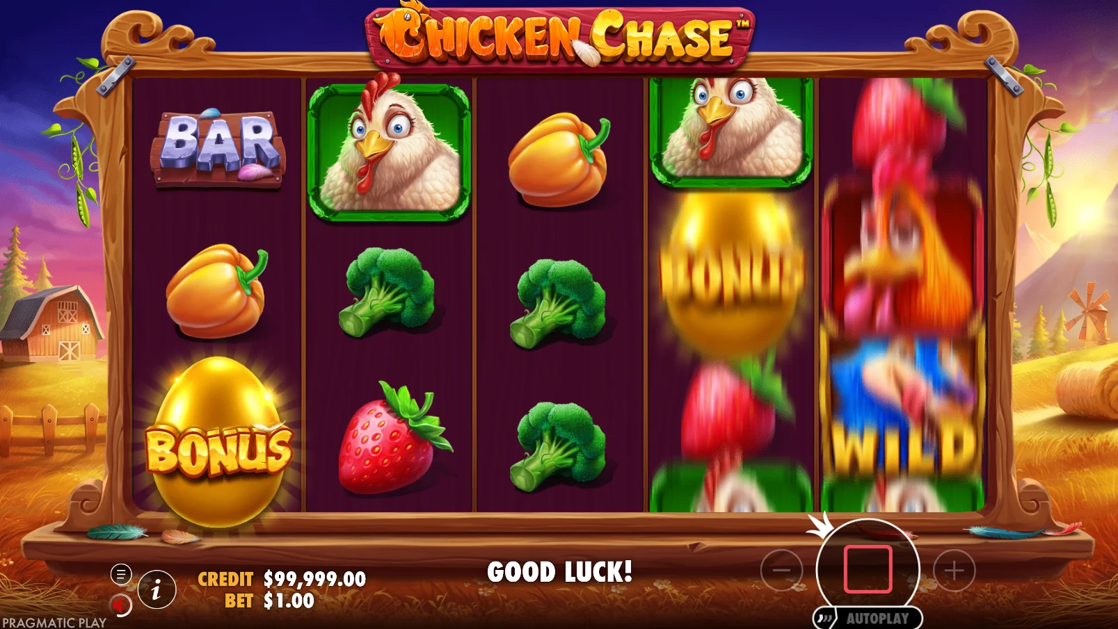 Chicken Chase game