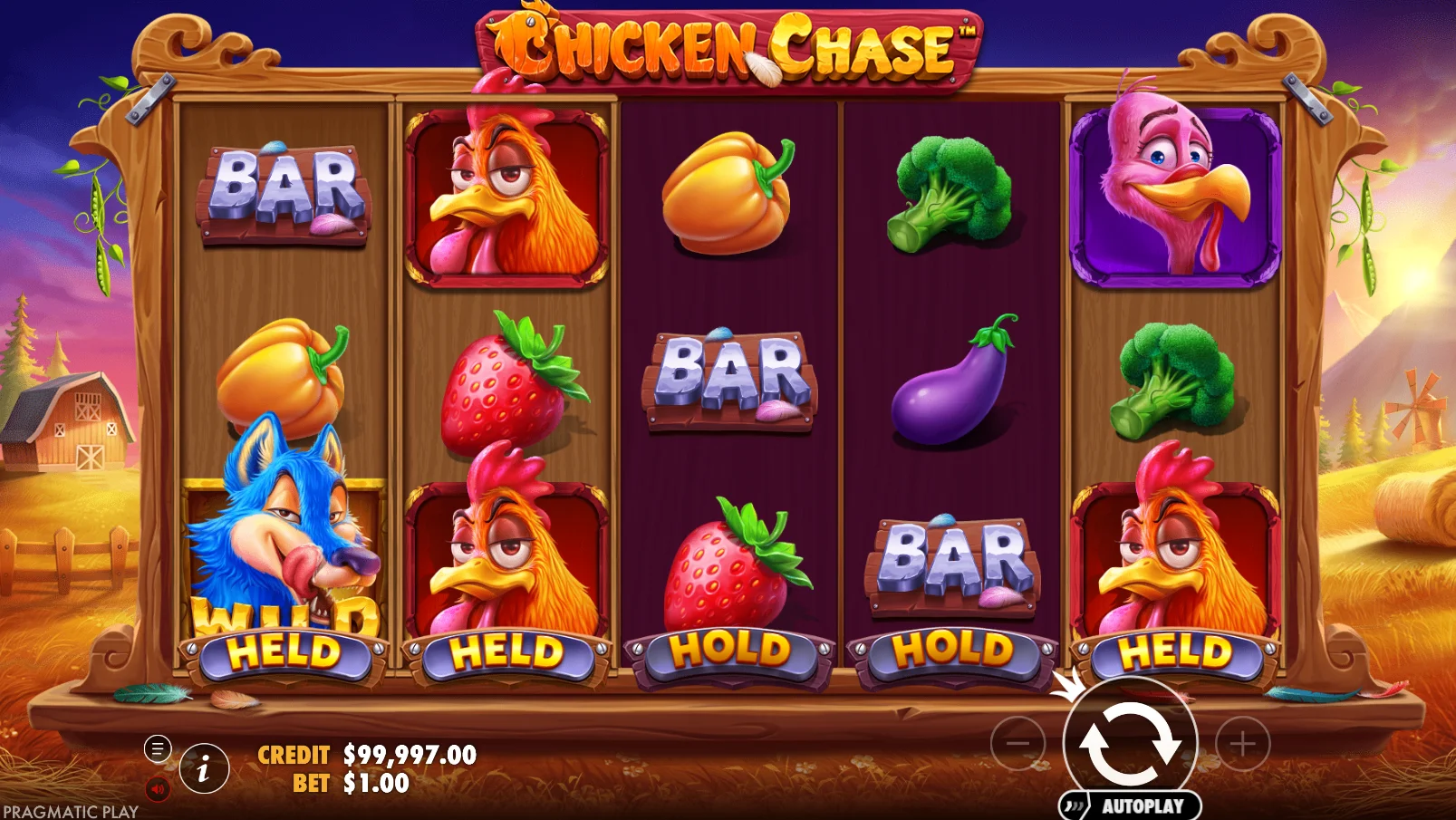 Chicken Chase game demo