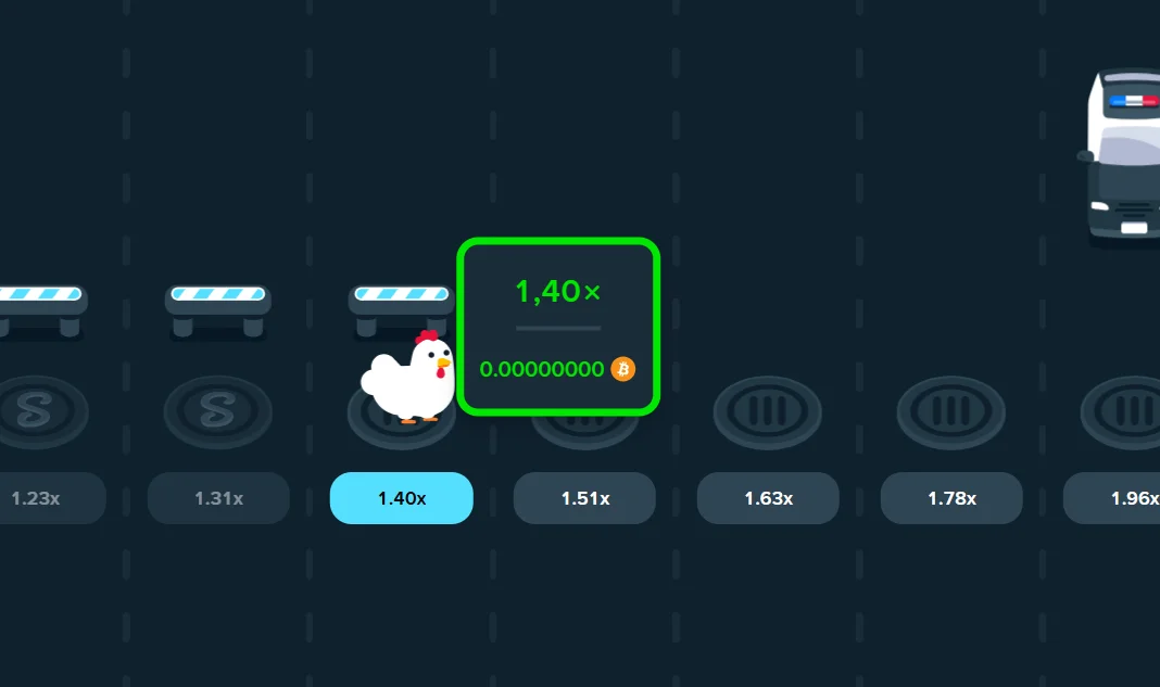 Stake Chicken casino game